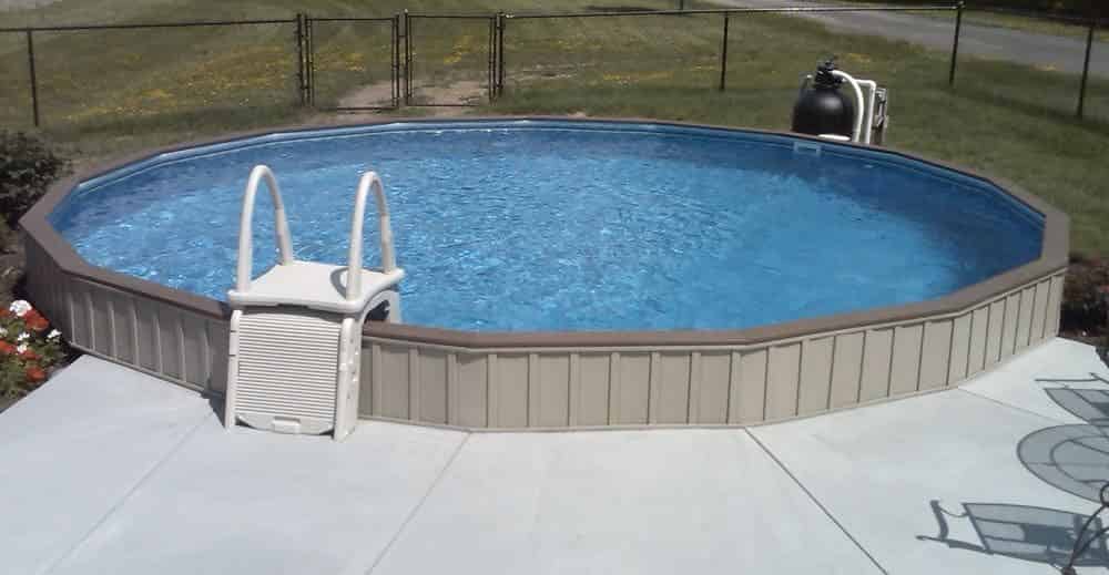 Semi-Inground Pools image