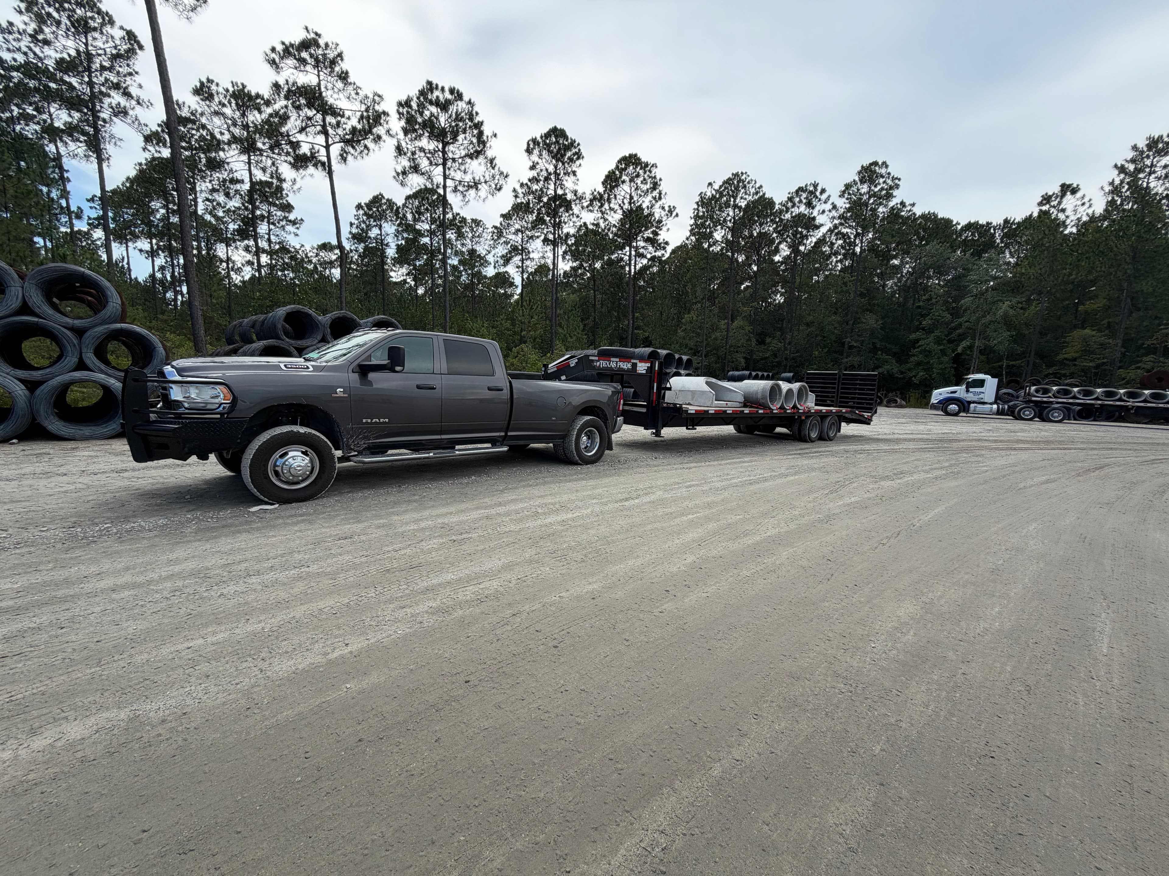 Project Culvert Pipe Pickup and Driveway Drainage Install Underway image