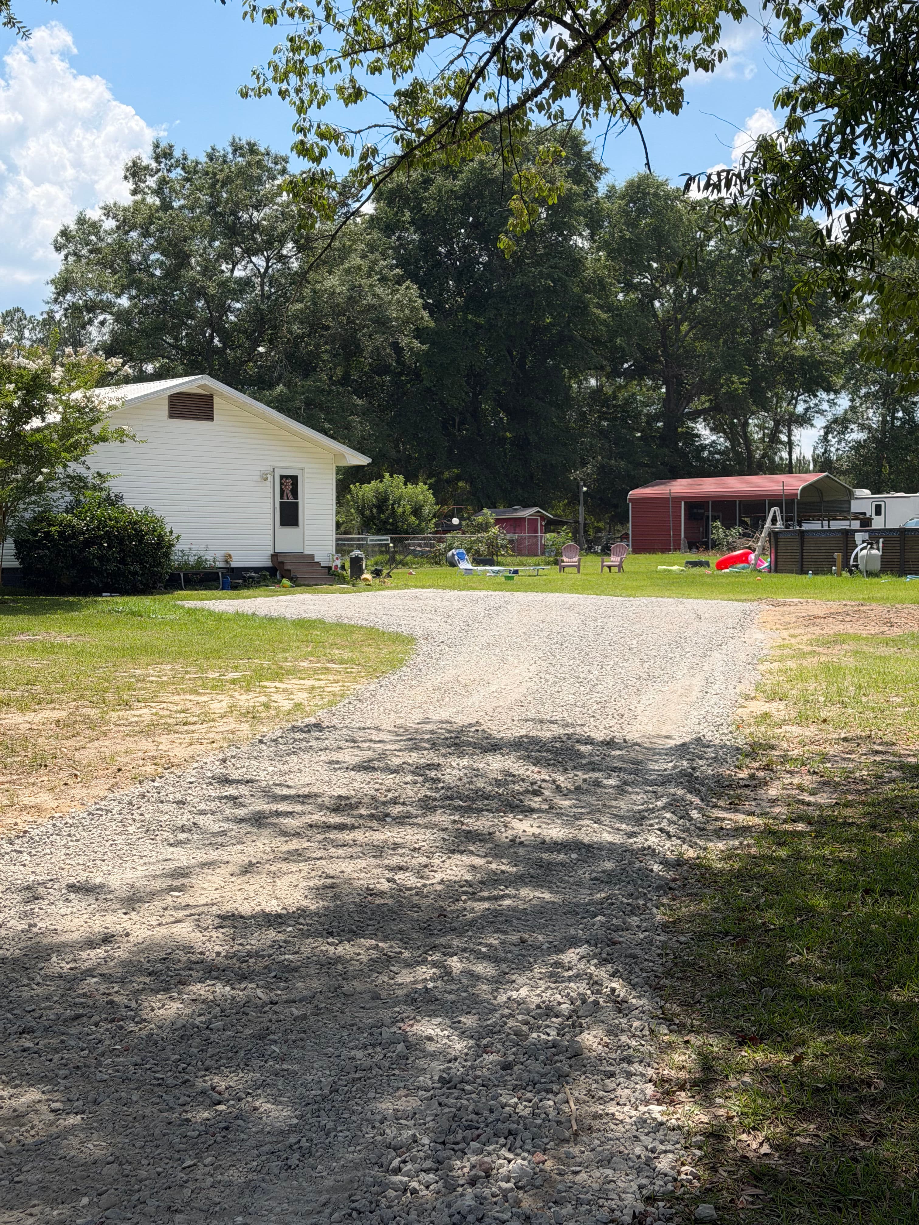 Project Fresh Gravel Driveway With a Clean, Solid Finish image