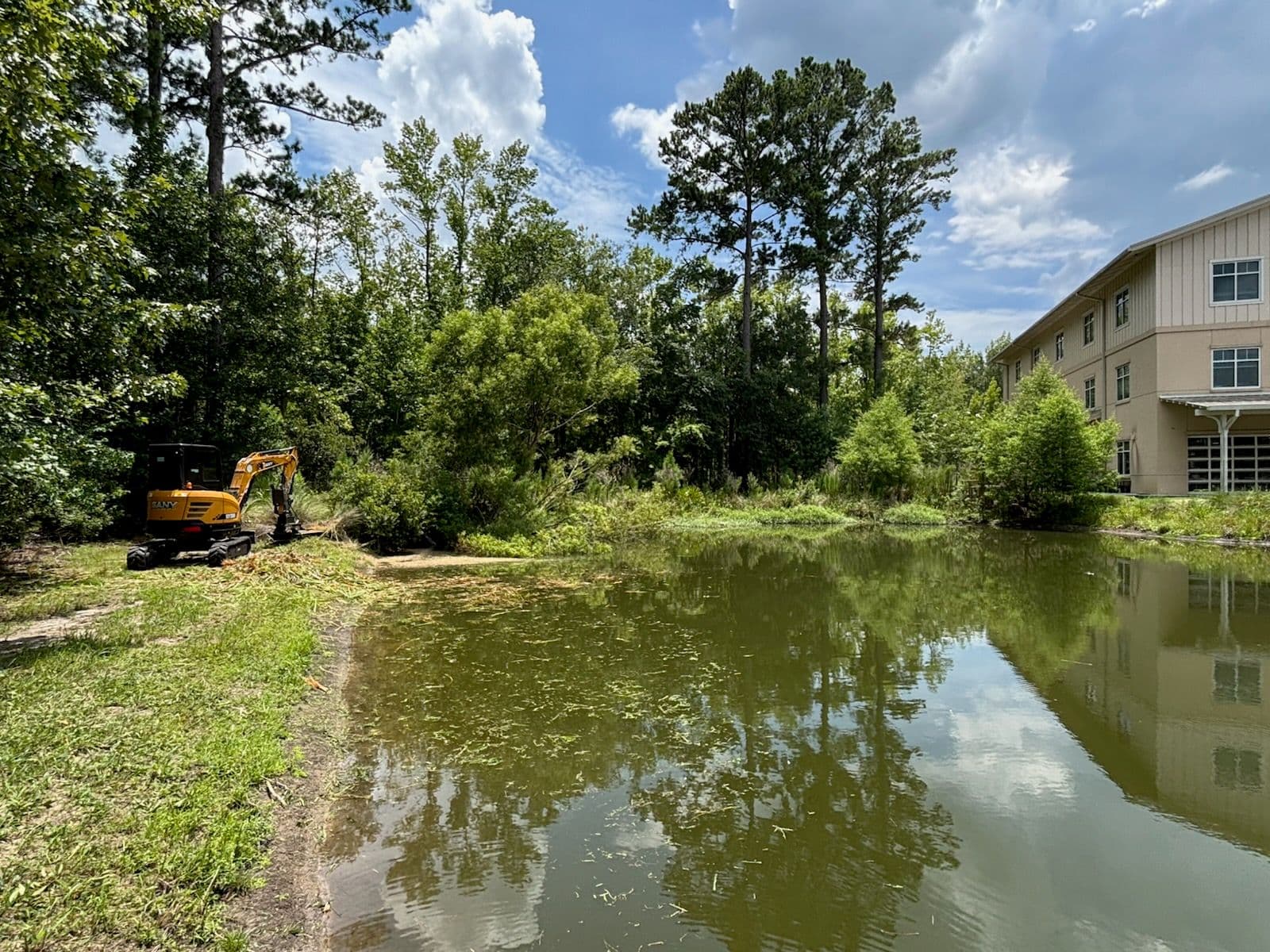 Project Beautifying Landscapes with Expert Pond Management image