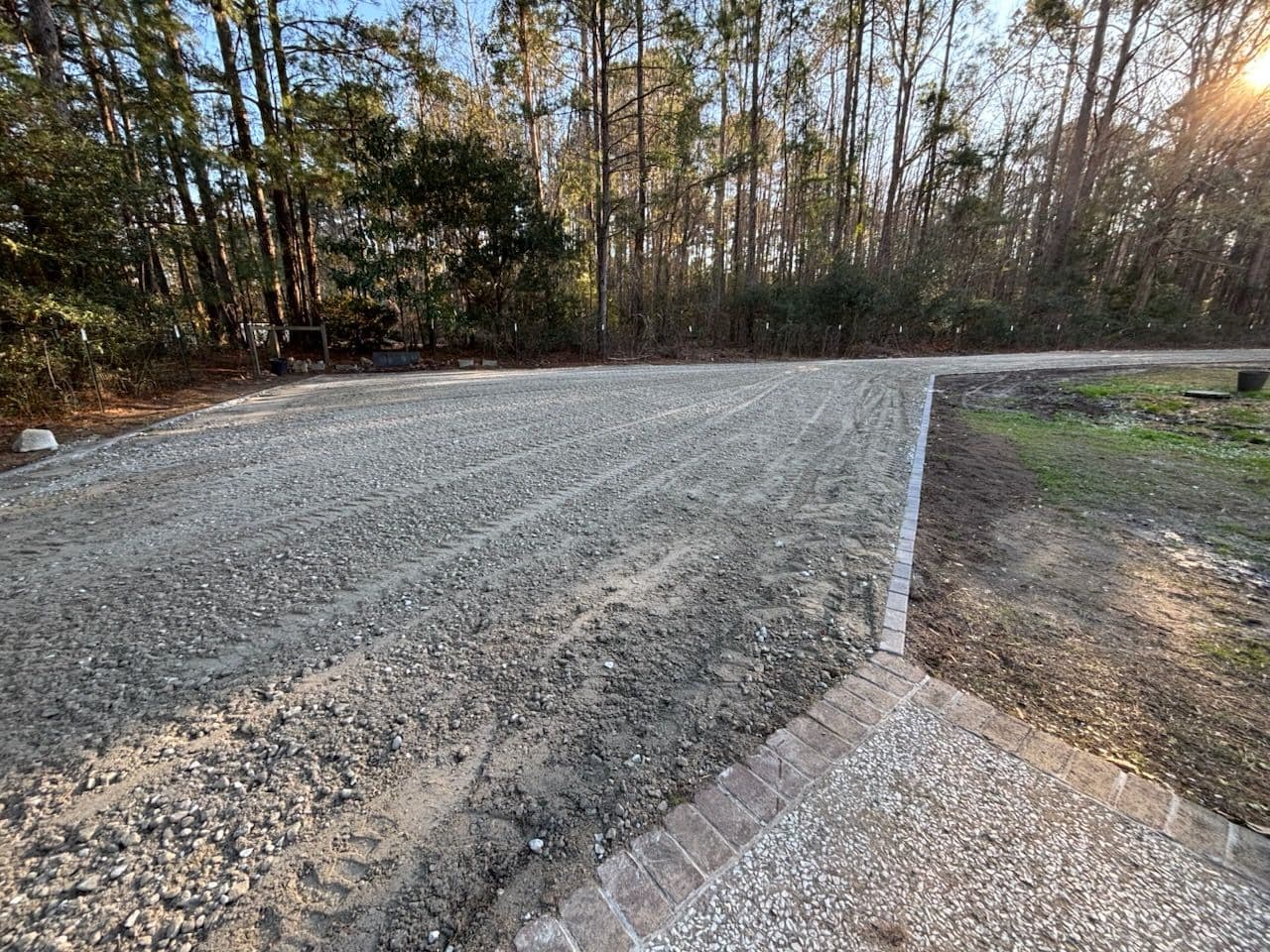Patio and Gravel Driveway Upgrade