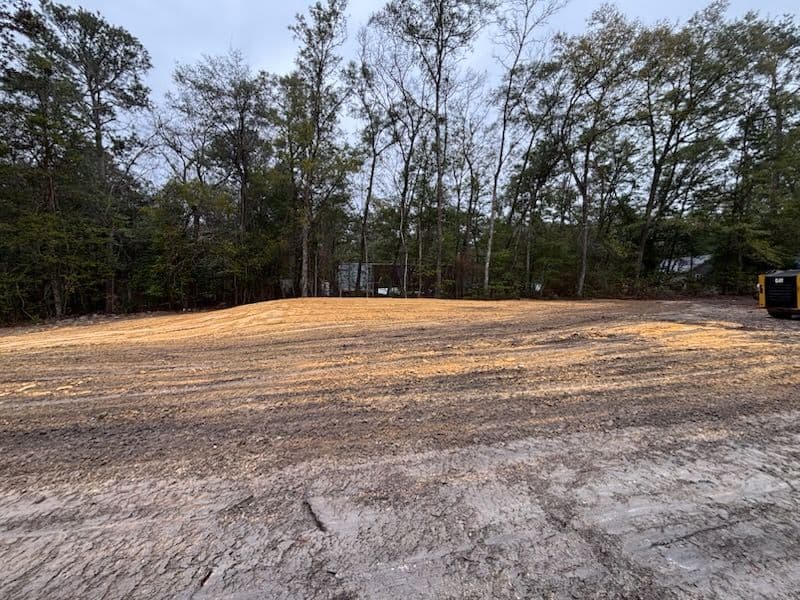 Gallery photos for Site Preparation for a Pole Barn Pad: Image #1