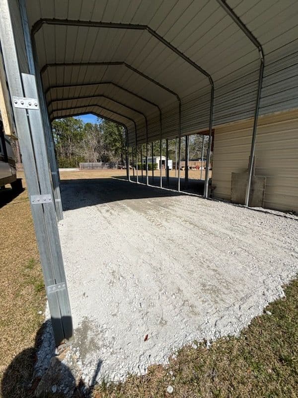 Gravel Parking Pad Installation in Guyton, GA