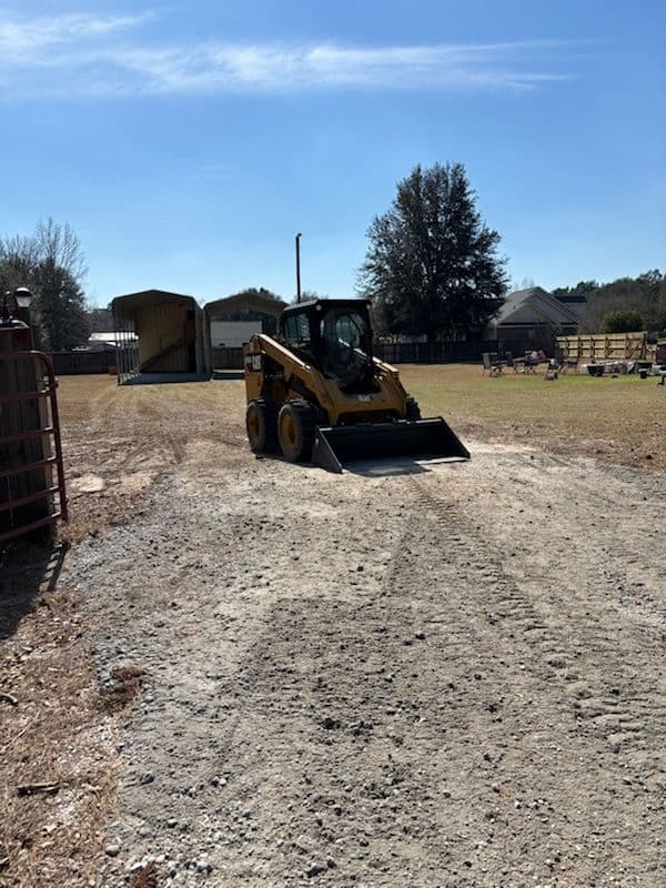 Crush and Run Driveway Installation in Effingham