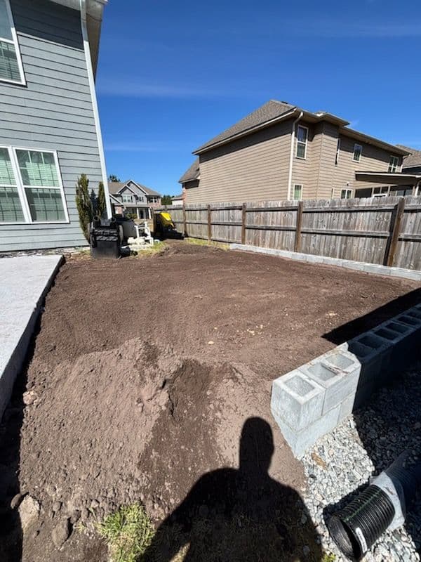 Shed Pad Preparation in Rincon, GA