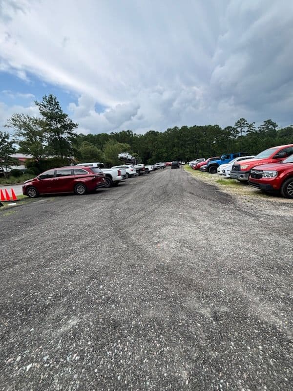 Gallery photos for Seamless Gravel Parking Lot Enhancement: Image #1