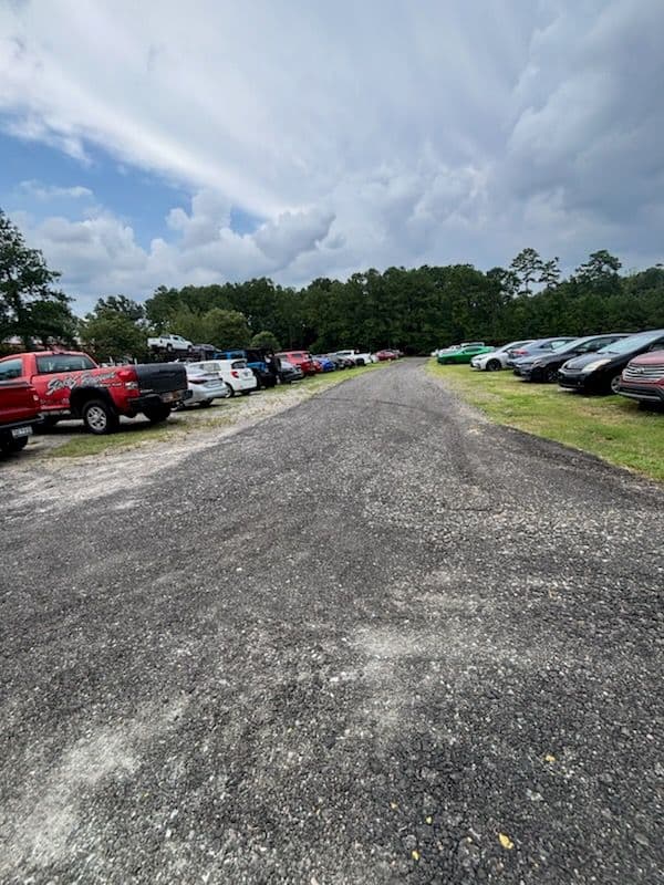 Gallery photos for Seamless Gravel Parking Lot Enhancement: Image #2