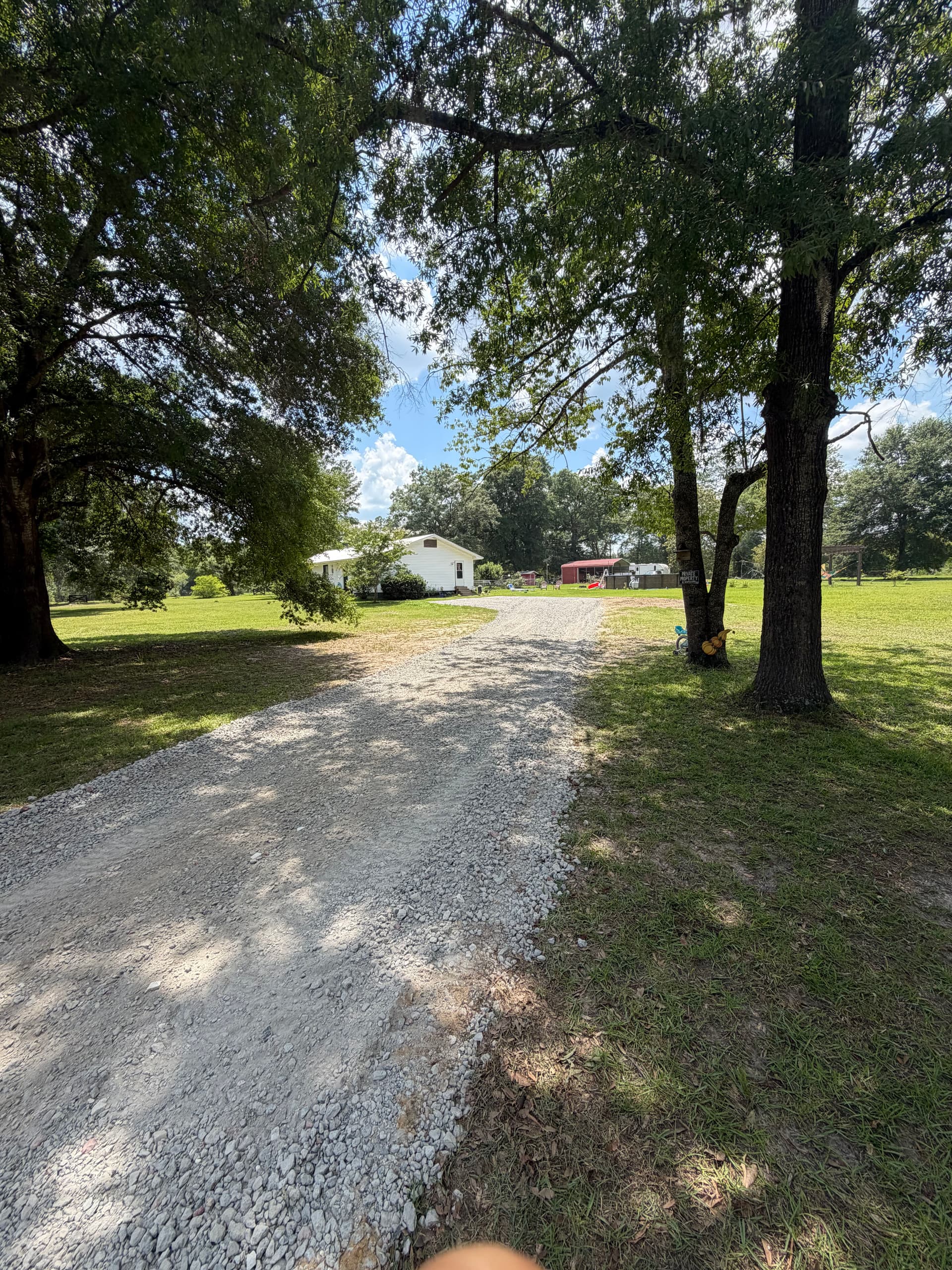 Gallery photos for Fresh Gravel Driveway With a Clean, Solid Finish: Image #1