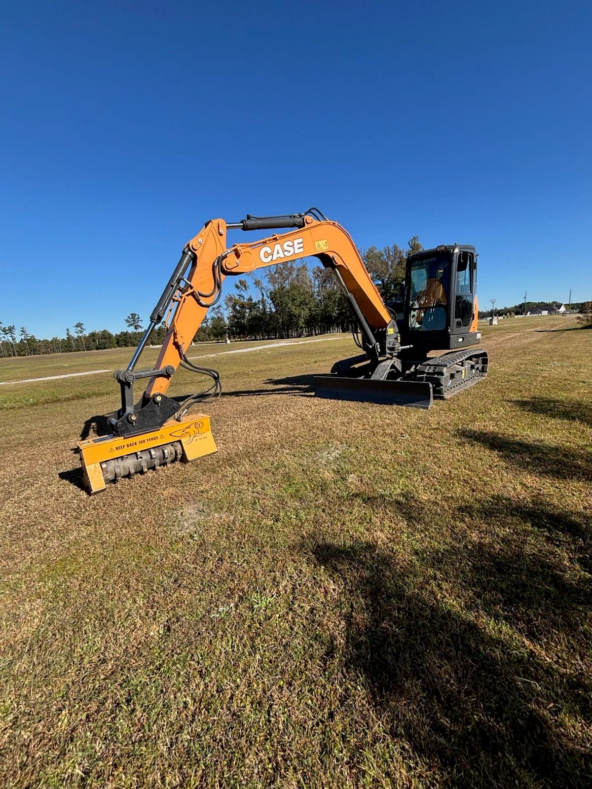 Land Clearing Excellence with Our CASE Excavator image